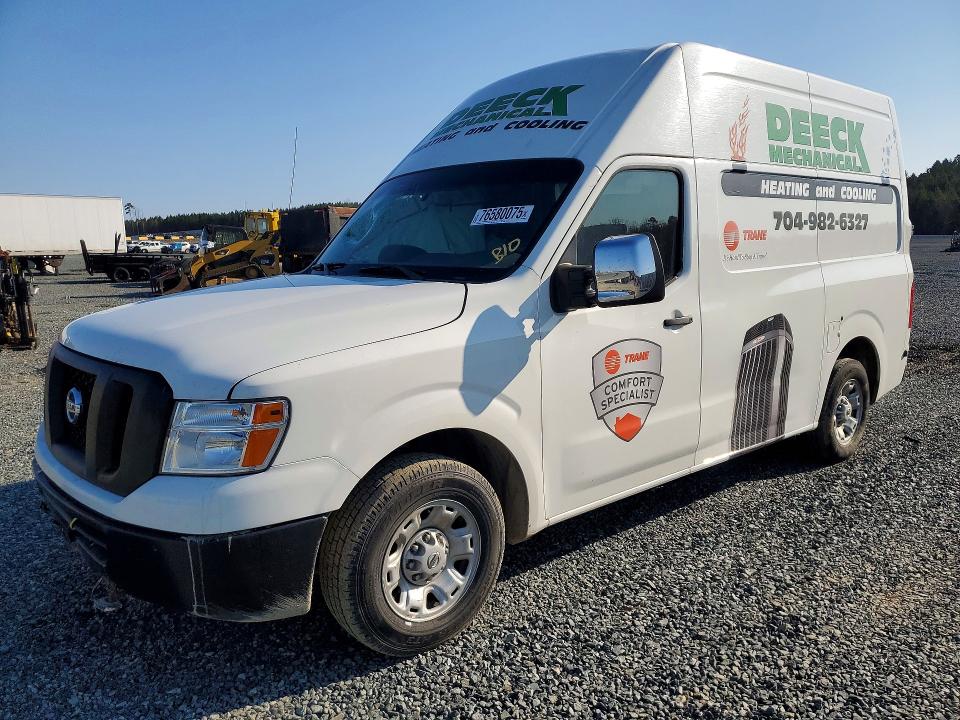 Aukcja sprzedaży 2019 Nissan Nv 2500, vin: 1N6AF0LYXKN811327, numer aukcji: 76580075