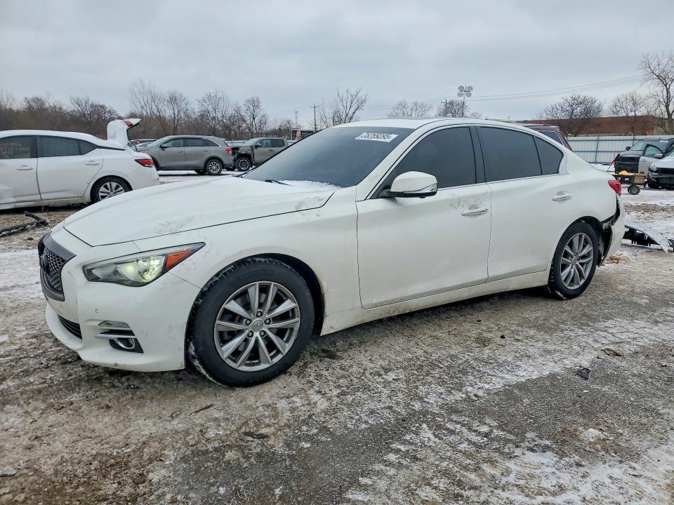 75269295 :رقم المزاد ، JN1BV7AR8FM397204 vin ، 2015 Infiniti Q50 مزاد بيع