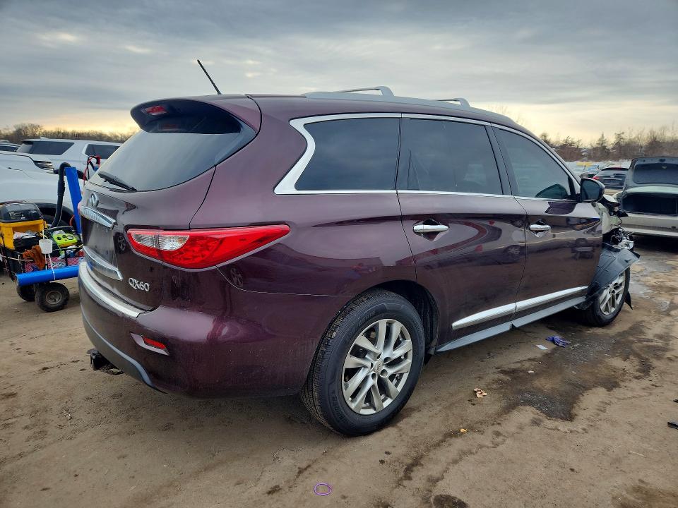 Продажа на аукционе авто 2014 Infiniti Qx60, vin: 5N1AL0MN9EC554172, номер лота: 76759035