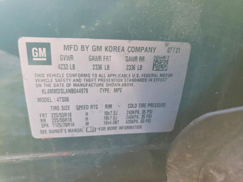 Продаж на аукціоні авто 2022 Buick Encore Gx, vin: KL4MMDSL4NB044979, номер лоту: 77227365