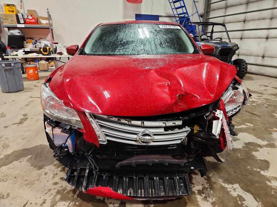 2014 Nissan Sentra მანქანა იყიდება აუქციონზე, vin: 3N1AB7AP2EL697204, აუქციონის ნომერი: 74212195