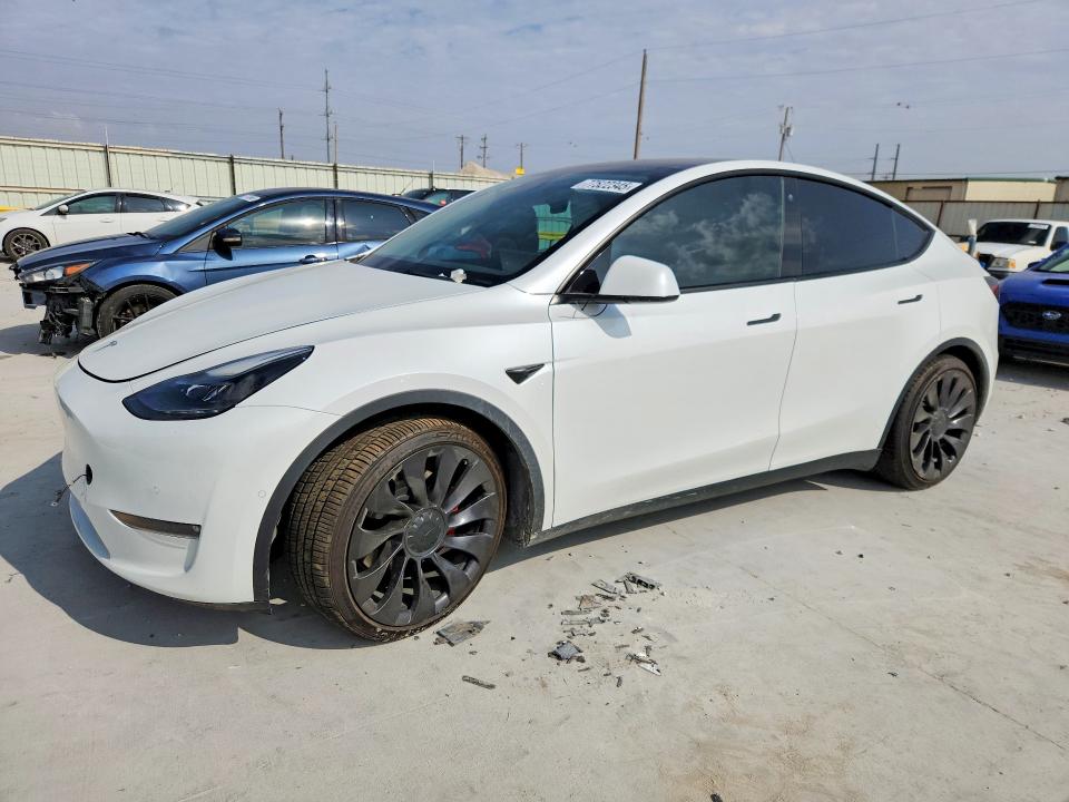 Продажа на аукционе авто 2022 Tesla Model Y, vin: 7SAYGDEF7NF405528, номер лота: 77522345