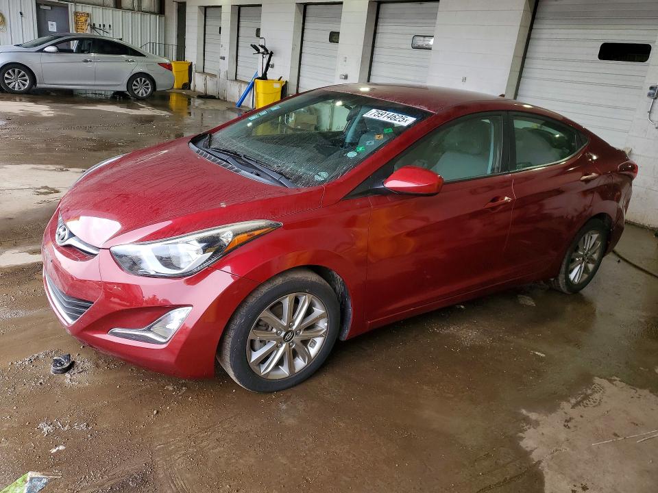 Продаж на аукціоні авто 2014 Hyundai Elantra, vin: 5NPDH4AE4EH482963, номер лоту: 75914625
