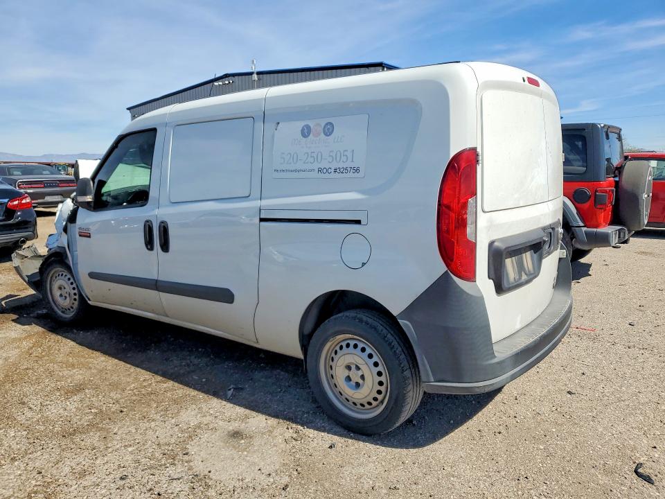 78727265 :رقم المزاد ، ZFBHRFAB3L6R63636 vin ، 2020 Ram Promaster City مزاد بيع
