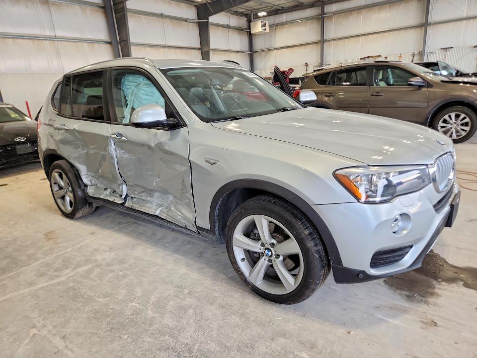 2017 Bmw X3 მანქანა იყიდება აუქციონზე, vin: 5UXWX9C38H0W78893, აუქციონის ნომერი: 77203045