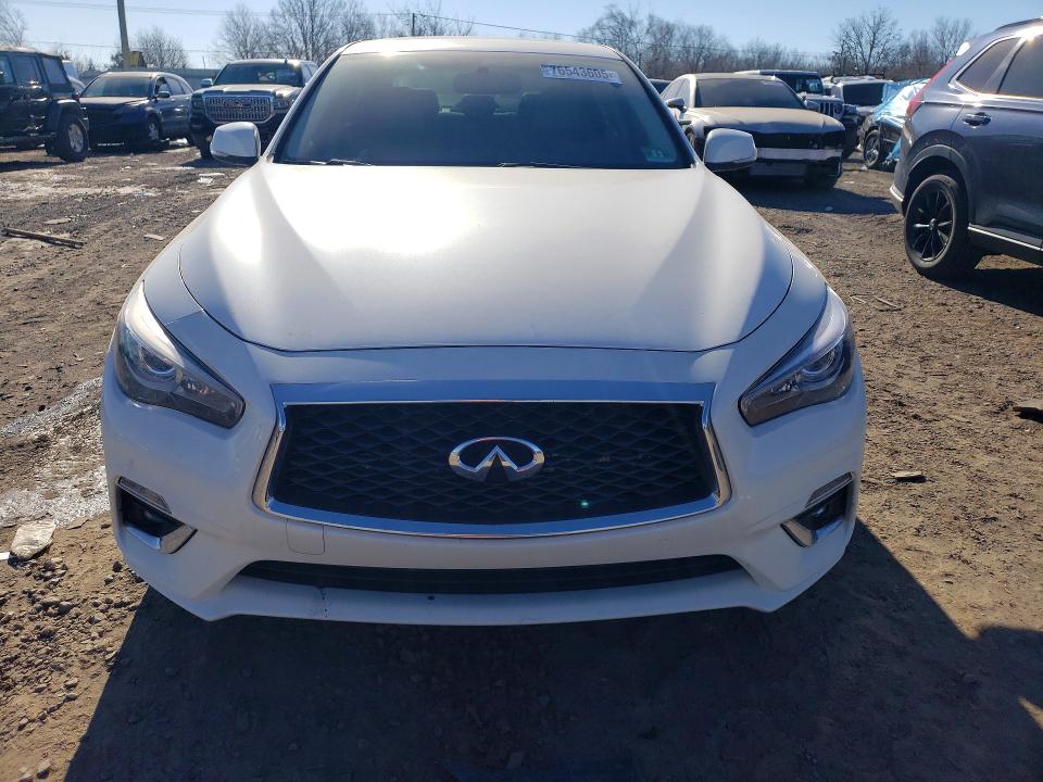 2018 Infiniti Q50 Luxe მანქანა იყიდება აუქციონზე, vin: JN1EV7AR7JM445751, აუქციონის ნომერი: 76543605