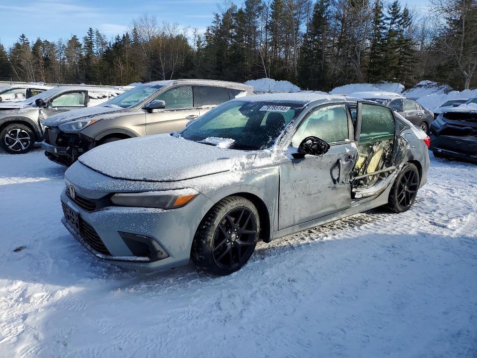 2022 Honda Civic მანქანა იყიდება აუქციონზე, vin: 2HGFE2F59NH117137, აუქციონის ნომერი: 76785145