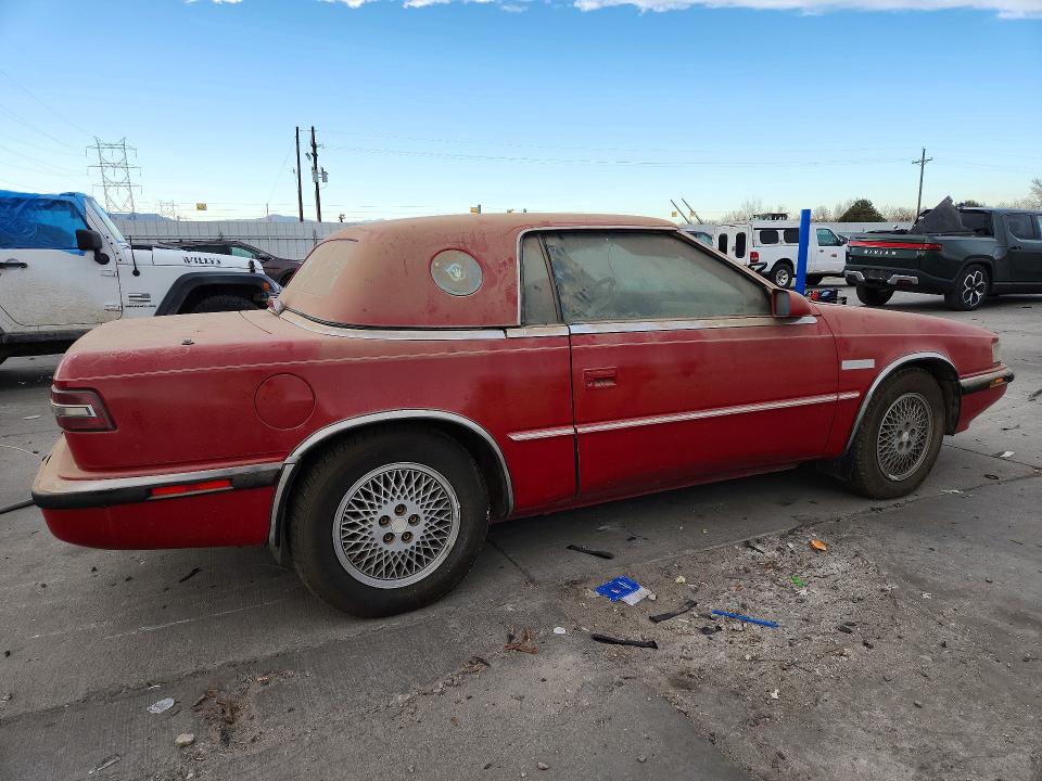 Продаж на аукціоні авто 1989 Chrysler Tc, vin: ZC2FP1109KB201889, номер лоту: 75725895