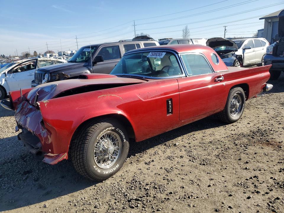 1957 Ford Thunderbird მანქანა იყიდება აუქციონზე, vin: D7FH105418, აუქციონის ნომერი: 75089265