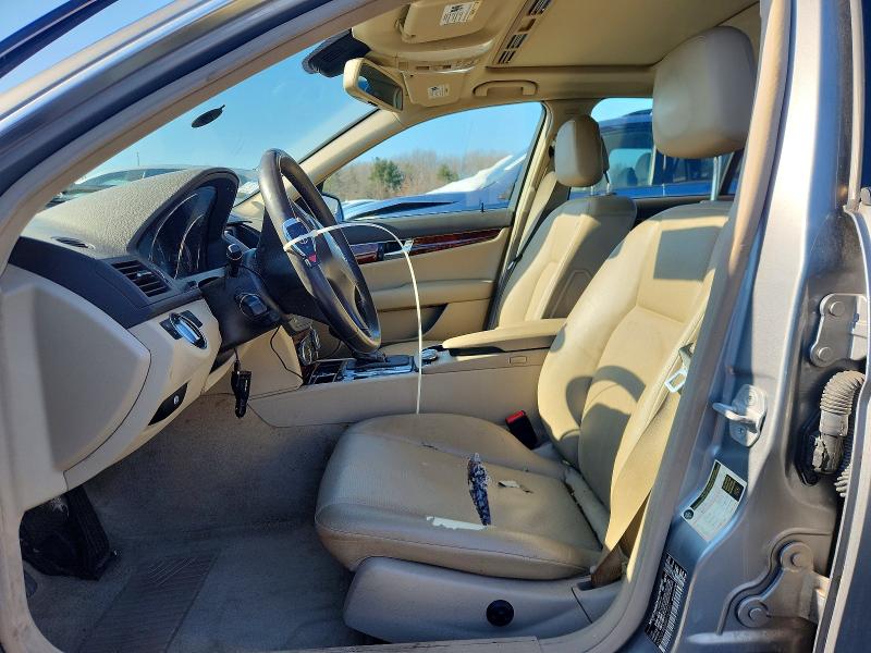 2011 Mercedes-benz C მანქანა იყიდება აუქციონზე, vin: WDDGF8BB4BR167007, აუქციონის ნომერი: 78807045