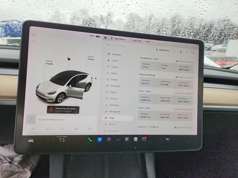 Продажа на аукционе авто 2021 Tesla Model Y, vin: 5YJYGDEE4MF190175, номер лота: 77802965