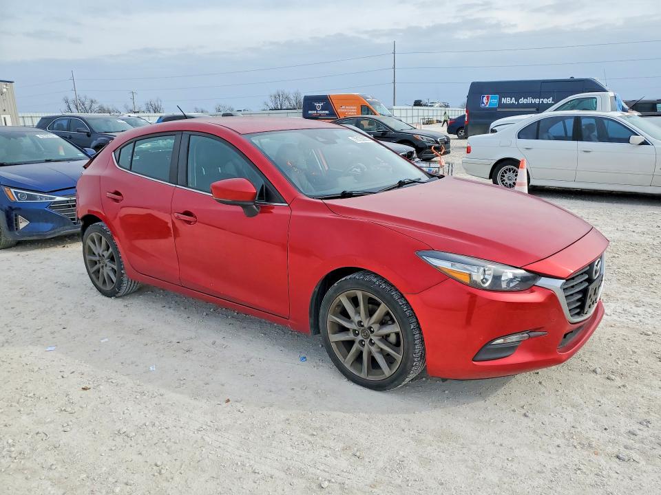 2018 Mazda 3 მანქანა იყიდება აუქციონზე, vin: 3MZBN1L38JM163500, აუქციონის ნომერი: 78135985