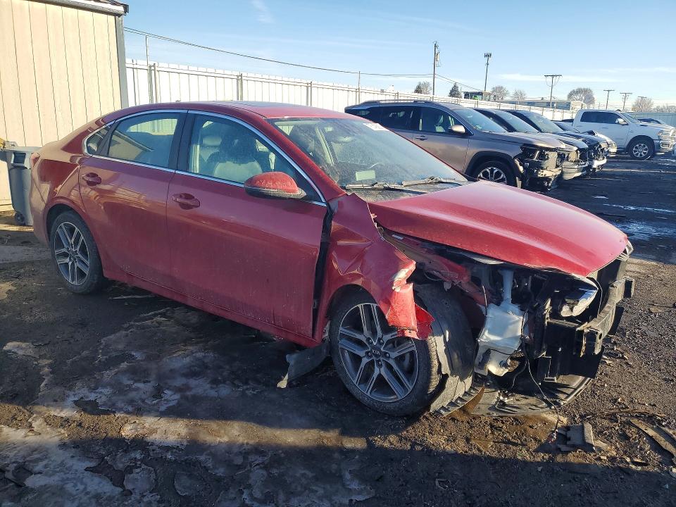 76143585 :رقم المزاد ، 3KPF54AD0ME290130 vin ، 2021 Kia Forte مزاد بيع