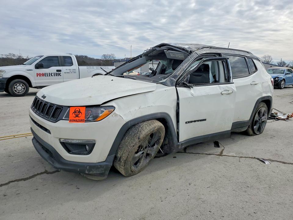 78852555 :رقم المزاد ، 3C4NJCBB8LT169726 vin ، 2020 Jeep Compass مزاد بيع