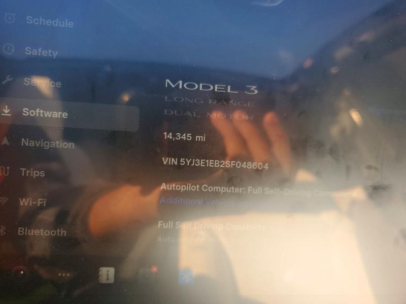 Auction sale of the 2025 Tesla Model 3, vin: 5YJ3E1EB2SF048604, lot number: 76211045