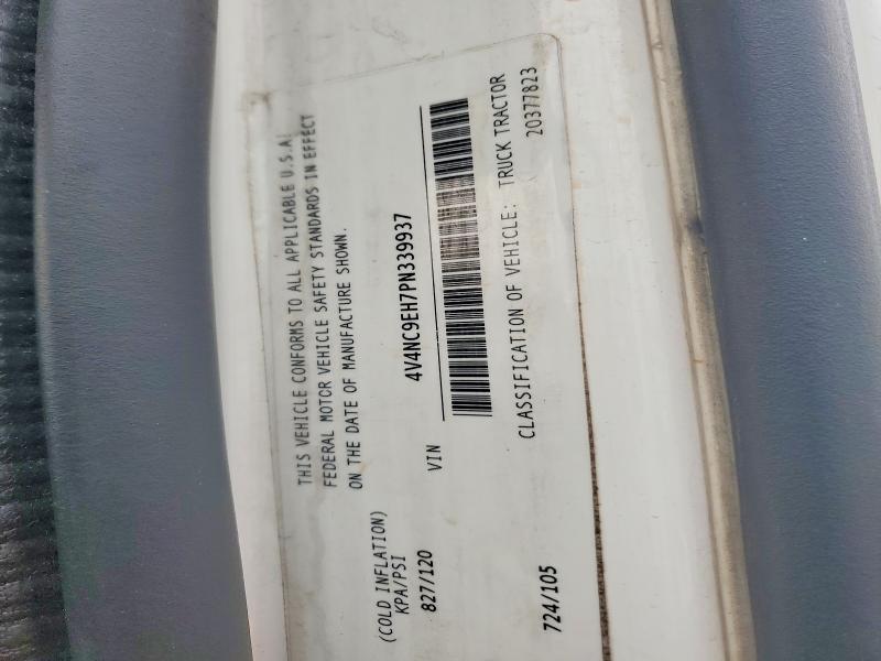 77507335 :رقم المزاد ، 4V4NC9EH7PN339937 vin ، 2023 Volvo Vnl مزاد بيع