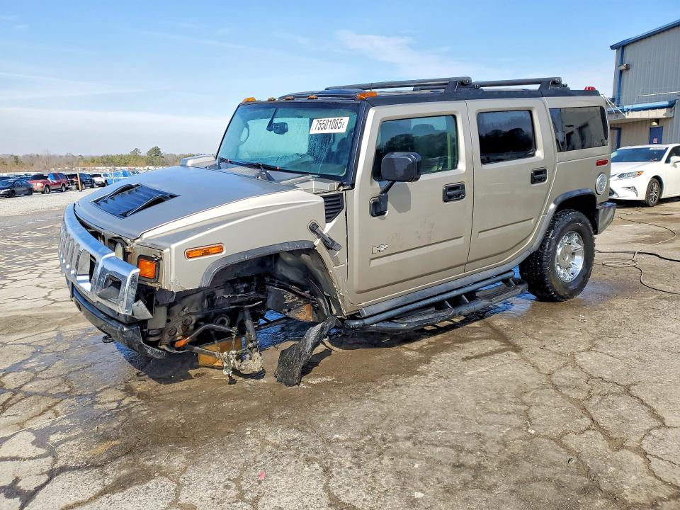 75501065 :رقم المزاد ، 5GRGN23U63H146305 vin ، 2003 Hummer H2 مزاد بيع