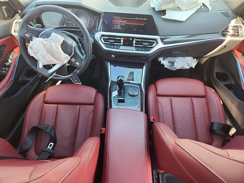 2022 Bmw 330i მანქანა იყიდება აუქციონზე, vin: 3MW5R1J00N8C52924, აუქციონის ნომერი: 75699315