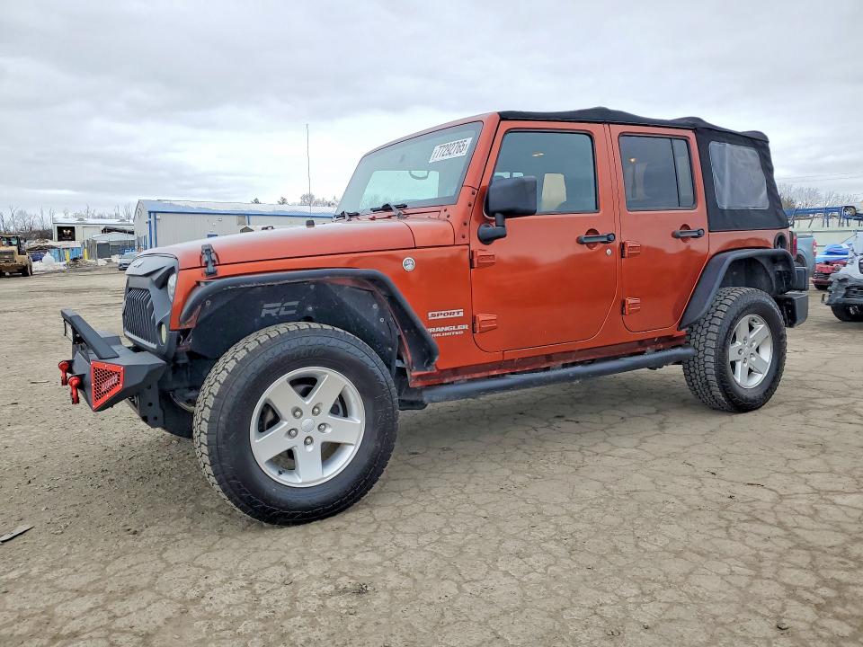 Aukcja sprzedaży 2014 Jeep Wrangler U, vin: 1C4BJWDG4EL195929, numer aukcji: 77292765