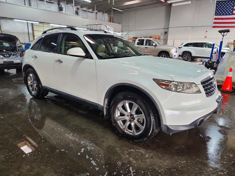 78311795 :رقم المزاد ، JNRAS08W18X205322 vin ، 2008 Infiniti Fx35 مزاد بيع