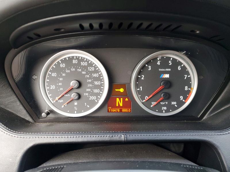 78060955 :رقم المزاد ، WBSEK93537CY78292 vin ، 2007 Bmw M6 مزاد بيع