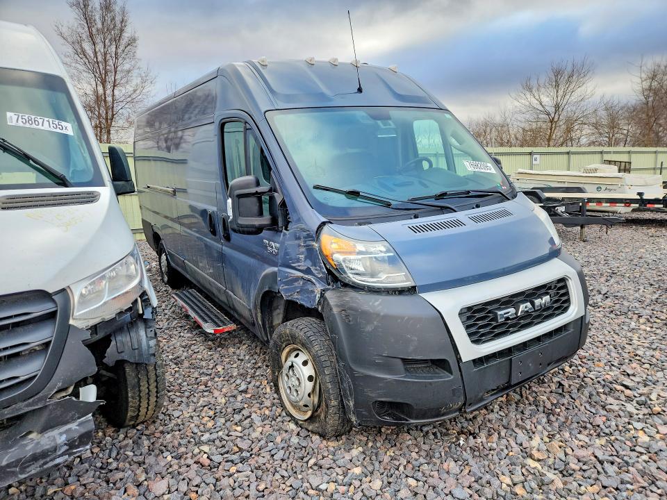 Продаж на аукціоні авто 2019 Ram Promaster 3500, vin: 3C6URVJG1KE555539, номер лоту: 76982095