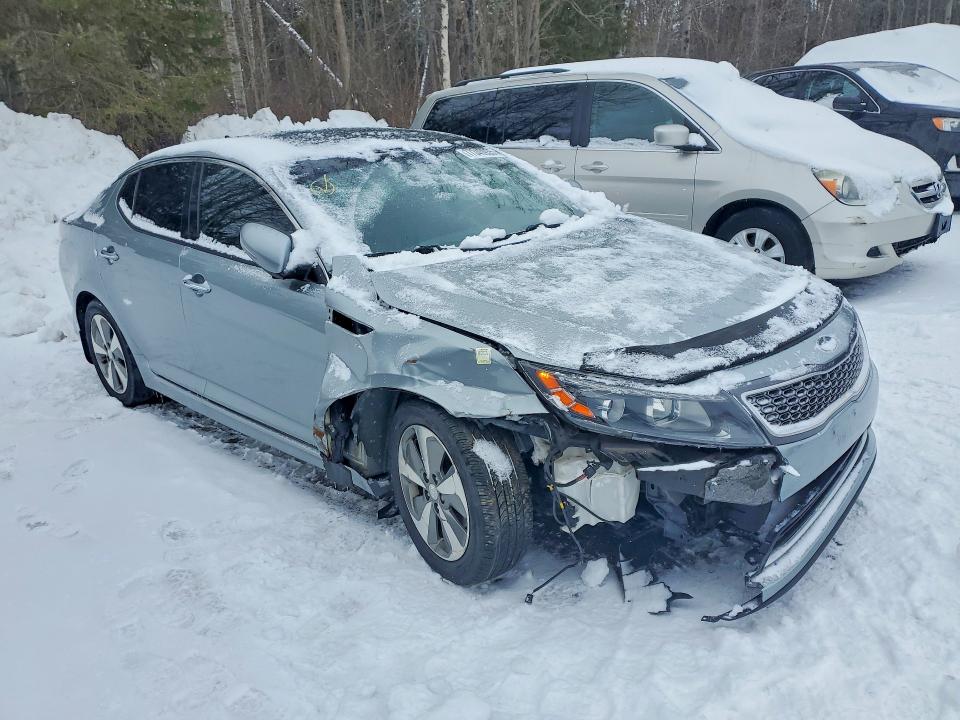 2014 Kia Optima Hybrid მანქანა იყიდება აუქციონზე, vin: KNAGN4AD3E5077140, აუქციონის ნომერი: 77340935