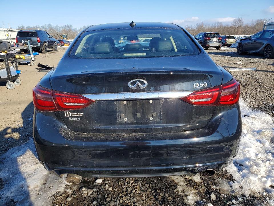 Продажа на аукционе авто 2019 Infiniti Q50, vin: JN1EV7AR6KM555773, номер лота: 75752635