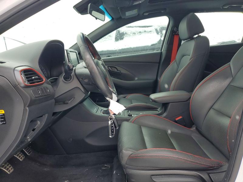 2020 Hyundai Elantra Gt მანქანა იყიდება აუქციონზე, vin: KMHH55LC7LU133807, აუქციონის ნომერი: 75943965