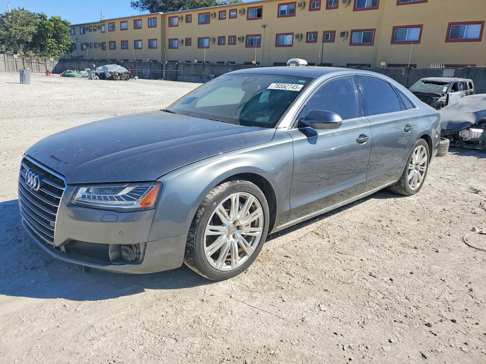2015 Audi A8 მანქანა იყიდება აუქციონზე, vin: WAUJGAFD9FN005299, აუქციონის ნომერი: 78552745
