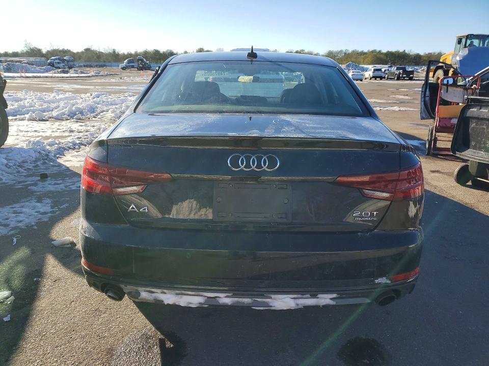 2018 Audi A4 მანქანა იყიდება აუქციონზე, vin: WAUENAF45JA233176, აუქციონის ნომერი: 74975025