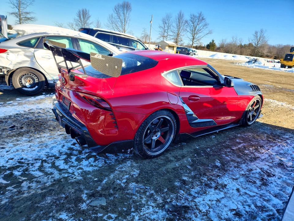2020 Toyota Supra მანქანა იყიდება აუქციონზე, vin: WZ1DB4C02LW032823, აუქციონის ნომერი: 61379396