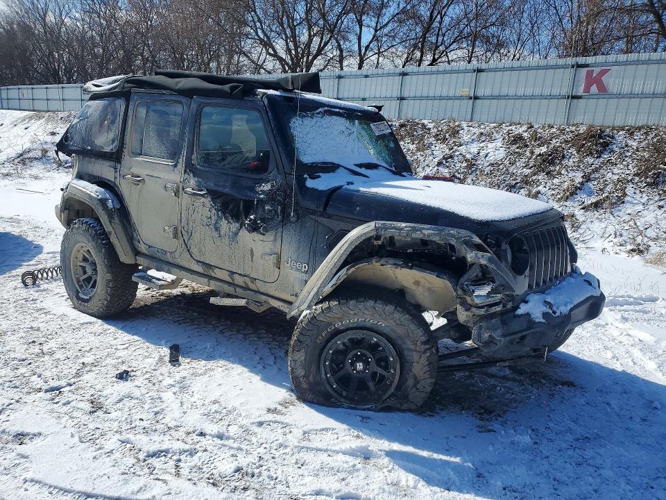 78922705 :رقم المزاد ، 1C4HJXDG5JW168554 vin ، 2018 Jeep Wrangler Unlimited مزاد بيع