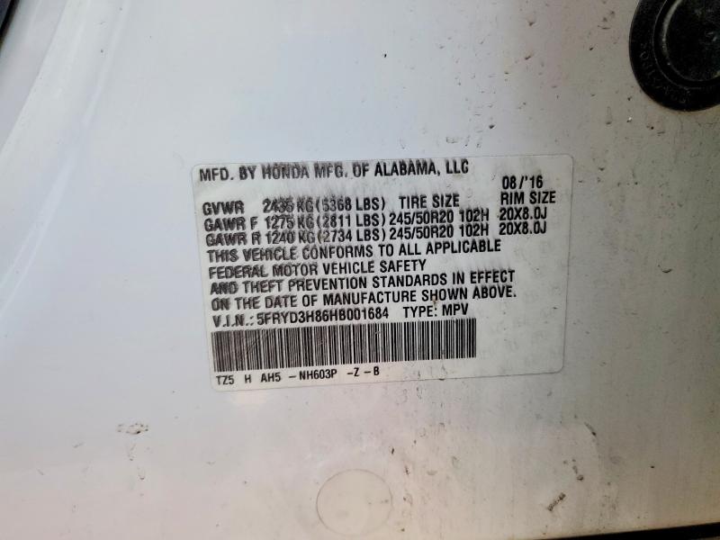 Продажа на аукционе авто 2017 Acura Mdx, vin: 5FRYD3H86HB001684, номер лота: 77491115