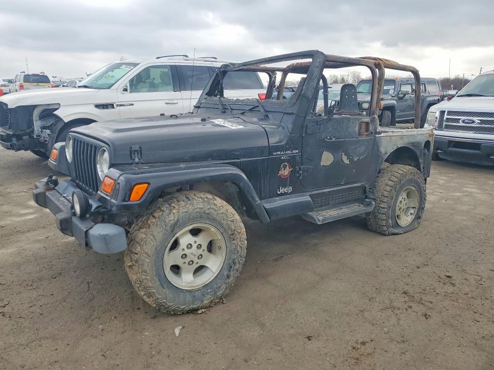 77547445 :رقم المزاد ، 1J4FA59S51P350462 vin ، 2001 Jeep Wrangler / Tj مزاد بيع