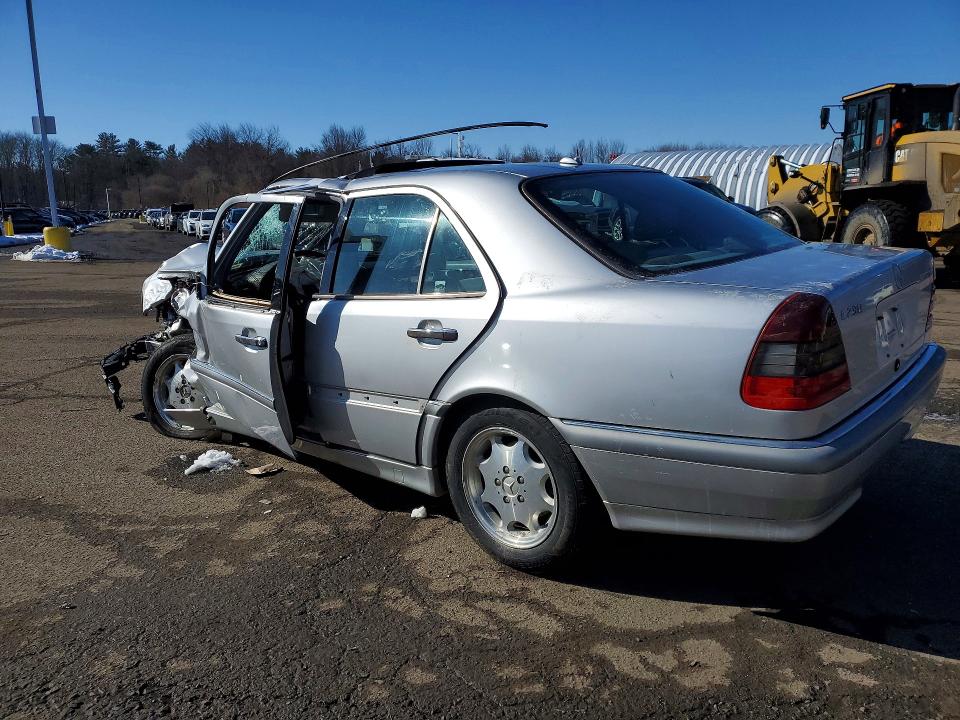 2000 Mercedes Benz C მანქანა იყიდება აუქციონზე, vin: WDBHA24G5YA833560, აუქციონის ნომერი: 78962295