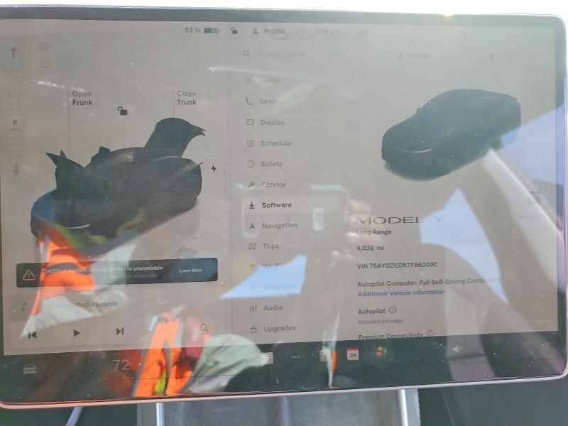 Продаж на аукціоні авто 2026 Tesla Model Y, vin: 7SAYGDED5TF560090, номер лоту: 78698535