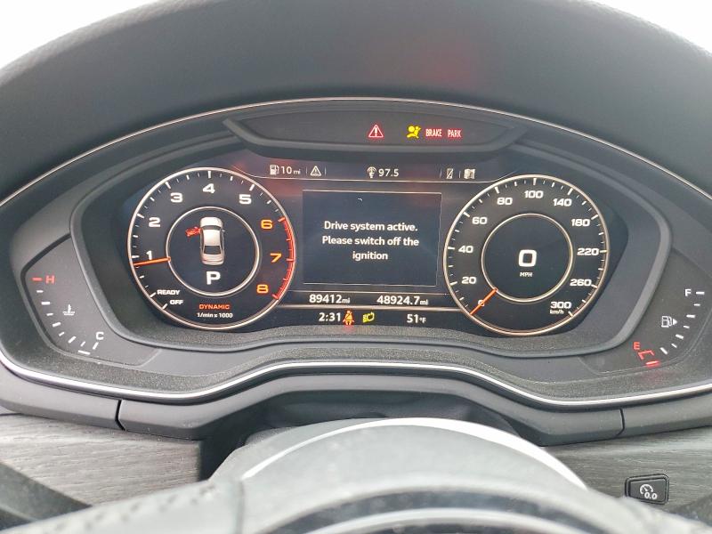 2018 Audi A4 მანქანა იყიდება აუქციონზე, vin: WAULMAF46JA083458, აუქციონის ნომერი: 78473465
