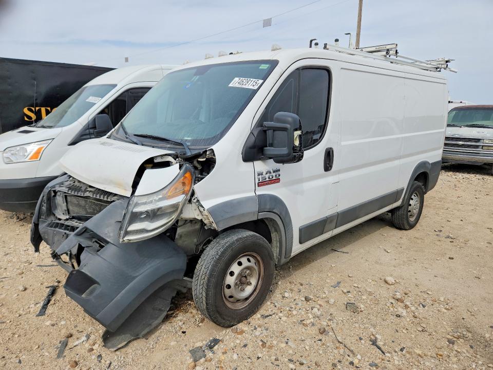 2016 Ram Promaster 1500 მანქანა იყიდება აუქციონზე, vin: 3C6TRVAG7GE134332, აუქციონის ნომერი: 74628115