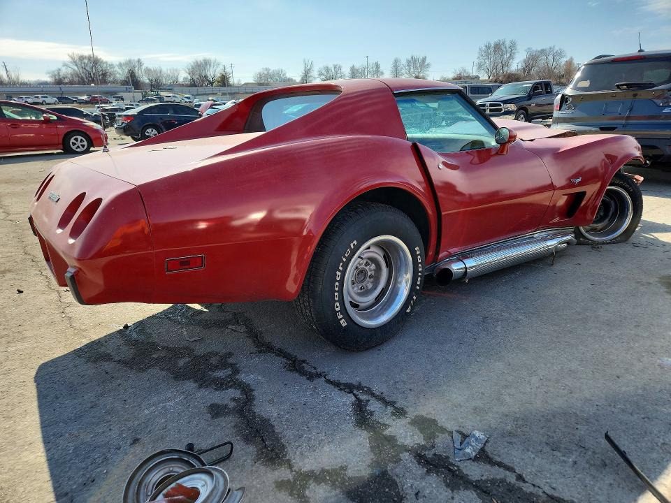 78052325 :رقم المزاد ، 1Z37L7S438200 vin ، 1977 Chevrolet Corvette مزاد بيع