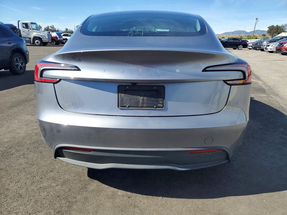 2025 Tesla Model 3 მანქანა იყიდება აუქციონზე, vin: 5YJ3E1EA3SF890293, აუქციონის ნომერი: 78268885