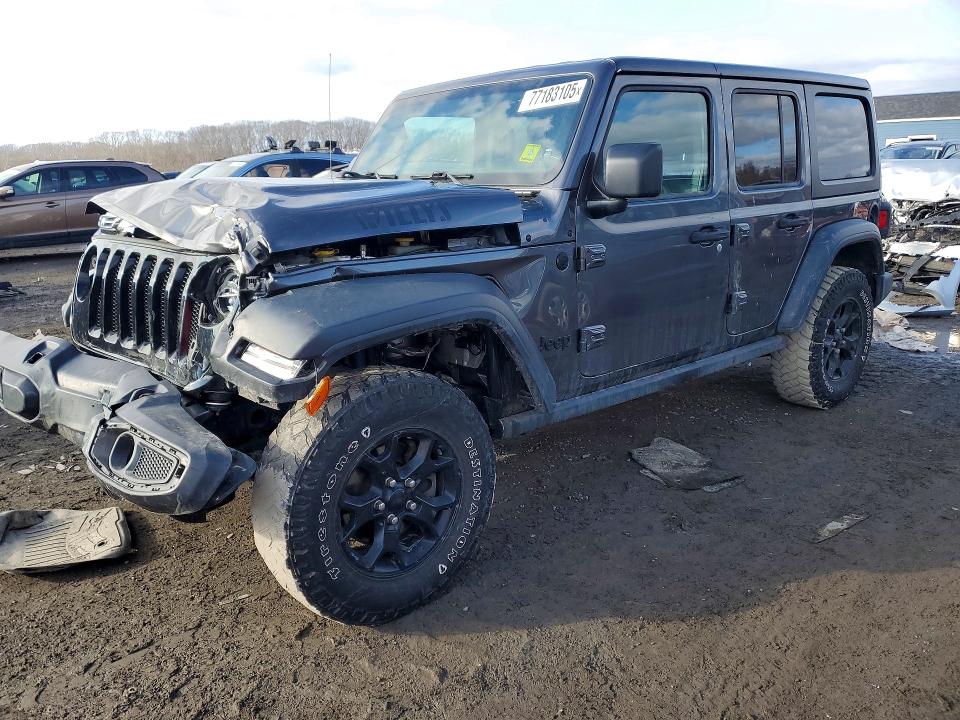 Aukcja sprzedaży 2021 Jeep Wrangler Unlimited, vin: 1C4HJXDNXMW609114, numer aukcji: 77183105