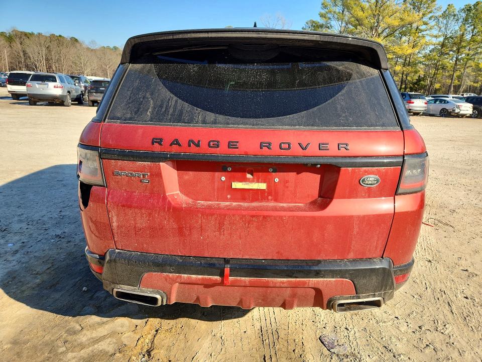 Продажа на аукционе авто 2021 Land Rover Range Rover Sport, vin: SALWR2SU5MA795969, номер лота: 76997945