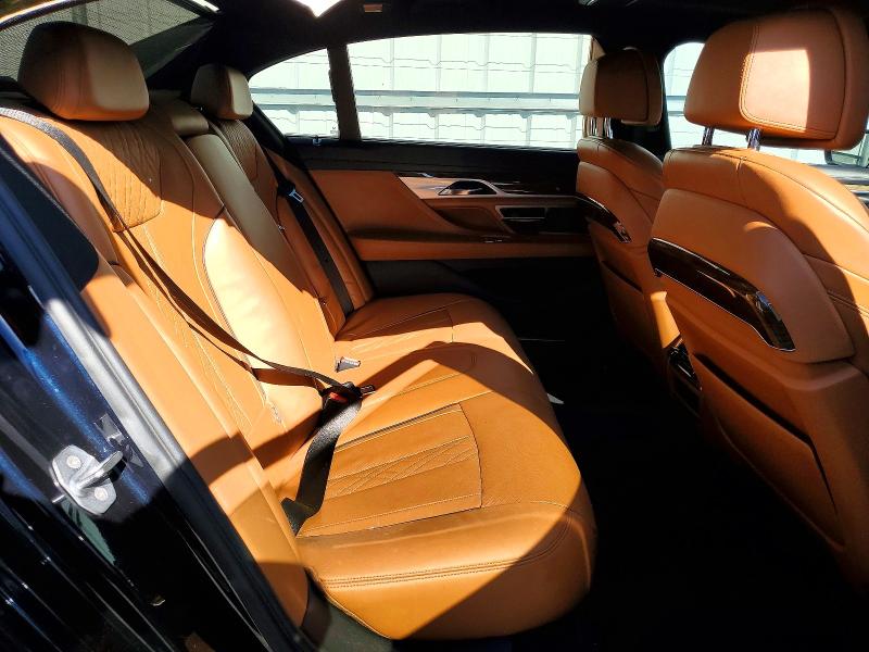2017 Bmw 740 მანქანა იყიდება აუქციონზე, vin: WBA7E2C52HG739597, აუქციონის ნომერი: 77327725
