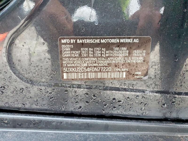 Продажа на аукционе авто 2015 Bmw X6, vin: 5UXKU2C54F0N77220, номер лота: 77719525