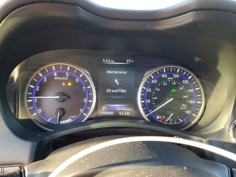 76895975 :رقم المزاد ، JN1AV7AR0FM850713 vin ، 2015 Infiniti Q50 Hybrid مزاد بيع