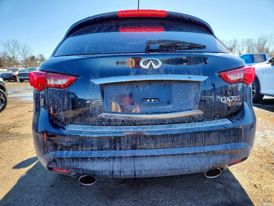 Aukcja sprzedaży 2016 Infiniti Qx70, vin: JN8CS1MW1GM400376, numer aukcji: 76887865