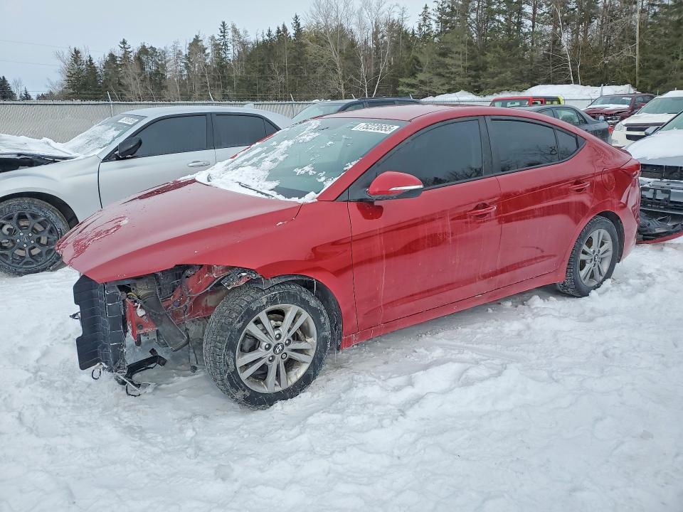 75223655 :رقم المزاد ، KMHD84LF4JU605324 vin ، 2018 Hyundai Elantra مزاد بيع