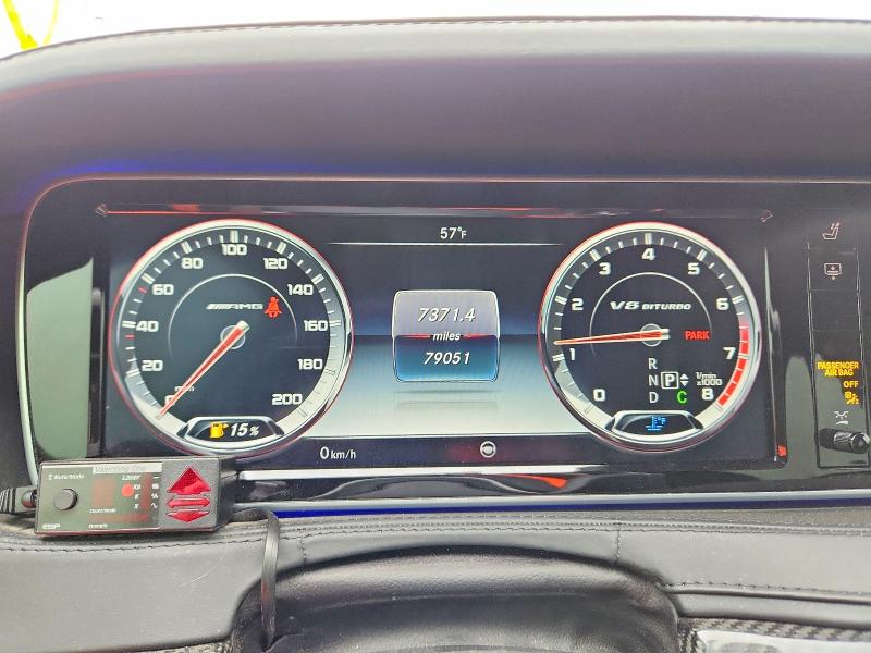 76952995 :رقم المزاد ، WDDUG7JBXFA139826 vin ، 2015 Mercedes-benz S 63 Amg مزاد بيع