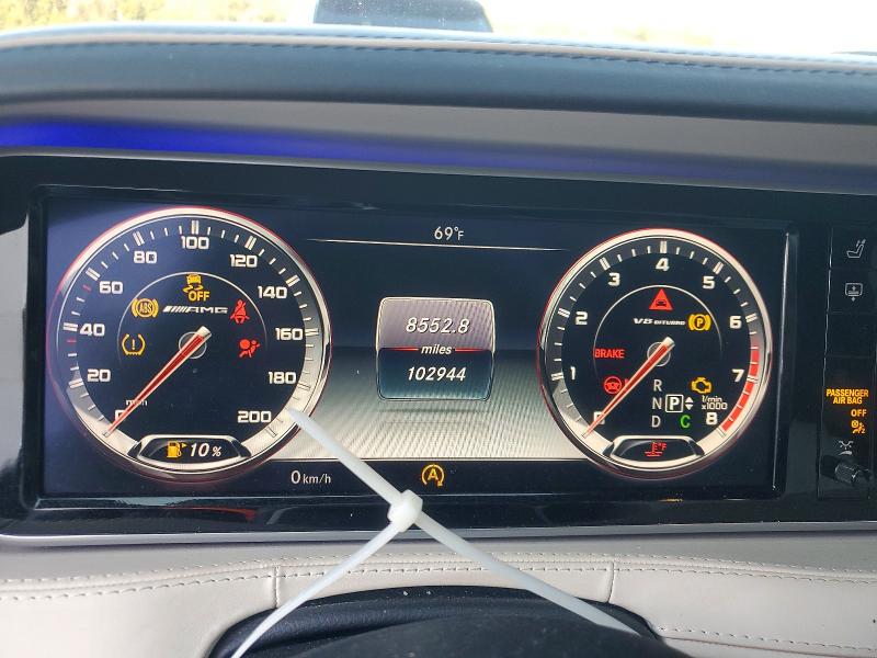 77885385 :رقم المزاد ، WDDUG7JB1FA122574 vin ، 2015 Mercedes-benz S مزاد بيع